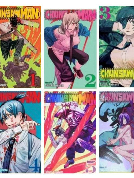 Chainsaw Man Vol. 1-6 Box Set: Unleash the Complete Saga