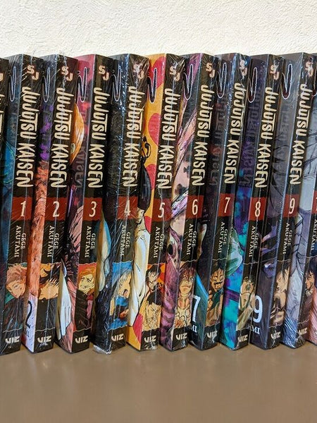 Jujutsu Kaisen English Version Vol.0-12 Comic Set
