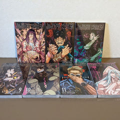 Jujutsu Kaisen English Version Vol.0-12 Comic Set