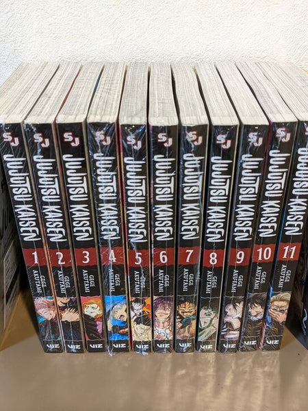 Jujutsu Kaisen English Version Vol.0-12 Comic Set