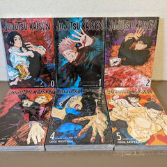 Jujutsu Kaisen English Version Vol.0-12 Comic Set