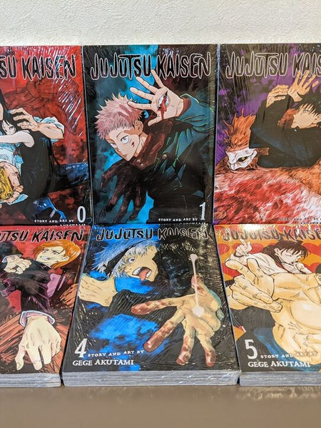 Jujutsu Kaisen English Version Vol.0-12 Comic Set