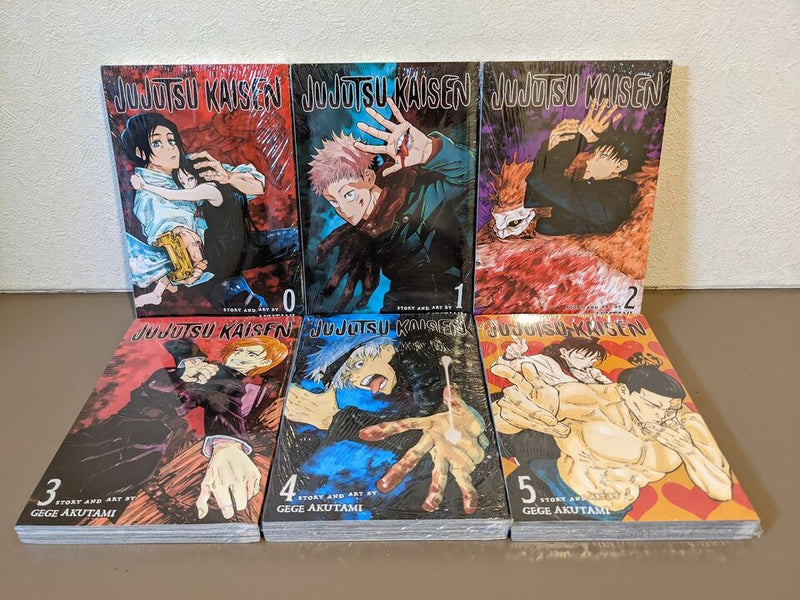 Jujutsu Kaisen English Version Vol.0-12 Comic Set