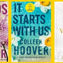 3 book set ( it starts with us , it end with us , king of wrath )