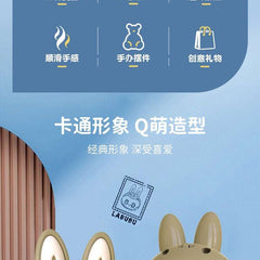 Labubu Pendant Trendy Play Rotating Face Changing Decompression Toys Keychains