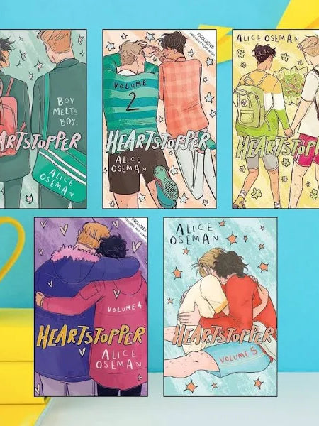 Heartstopper Series (5 Books Combo) By Alice Oseman