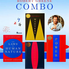 Robert Greene Combo : The Laws Of Human Nature, Power, Mastery & Art Of Seduction