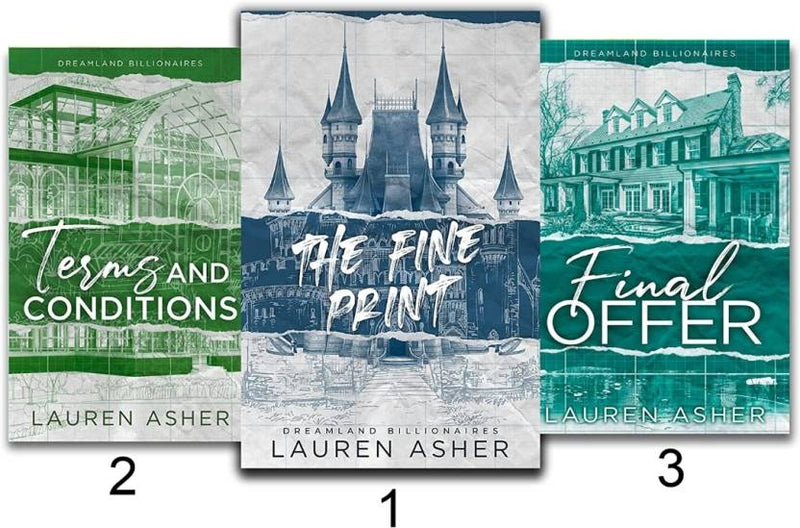 Dreamland Billionaires Series: 3 Books Collection Set by Lauren Asher