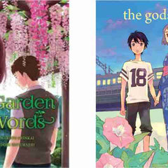 2 Book Set Collection The Gods Lie + The Garden of Words