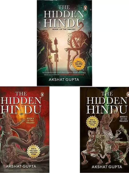 The Hidden Hindu by Akshat Gupta trilogy combo