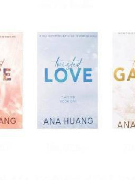 Anu Huang Twisted Combo 3 books Twisted Love, Twisted Games, Twisted hate