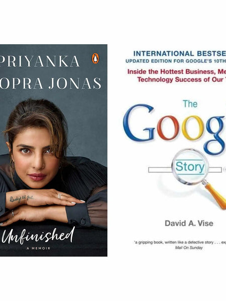 unfinished , the Google story 2 book set