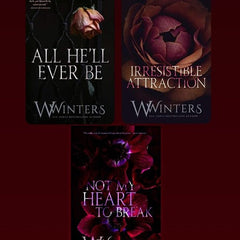 All He'll Ever Be + Irresistible Attraction + Not My Heart to Break : Merciless World Series by Willow Winters Combo