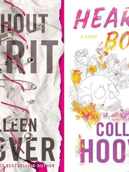 2 Book Set Collection Without Merit + Heart Bones